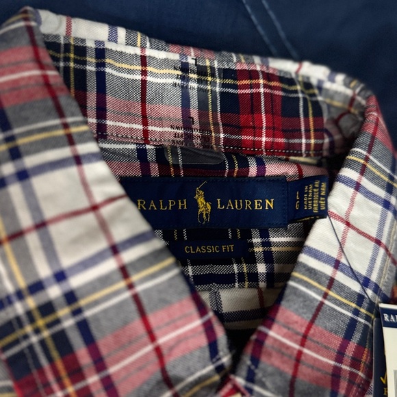 Ralph Lauren Men's Red Plaid Shirt - Picture 3 of 3